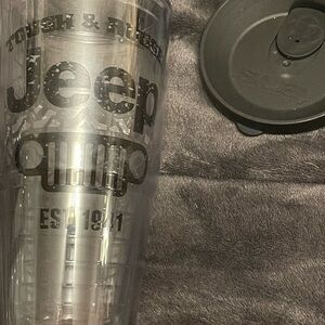 NewTervis Jeep Clear Tumbler with Black Lid